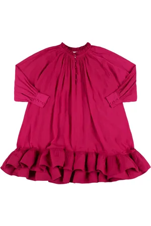 Lanvin Long Sleeved Ruffled Dress