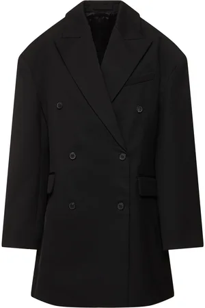 WARDROBE.NYC Oversize Double Breast Wool Coat