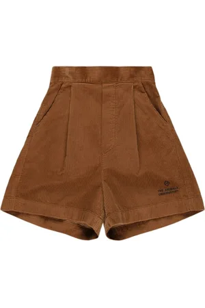 The Animals Observatory Monkey Cotton Corduroy Shorts