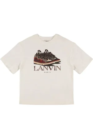 Lanvin Printed Cotton Jersey T-shirt