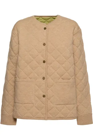 Guest In Residence Quilted Cashmere Blend Jacket