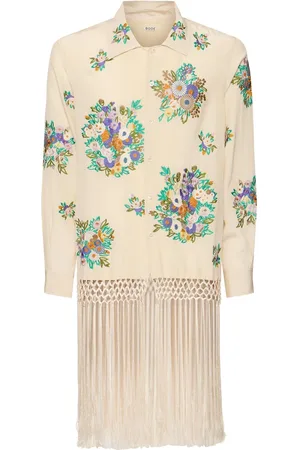 BODE Flower Language Long-sleeve Shirt