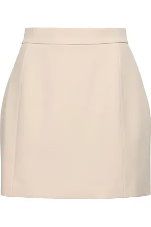 The Andamane Trisha Technical Crepe Mini Skirt