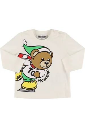Moschino Cotton Jersey Long Sleeve T-shirt