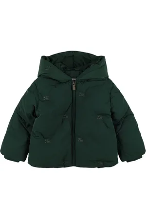 Burberry Hooded Nylon Puffer Jacket
