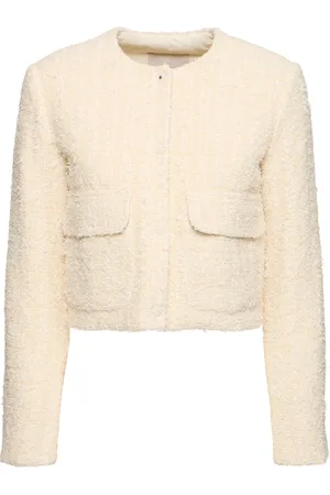 Moncler Dauphin Cotton Blend Tweed Down Jacket