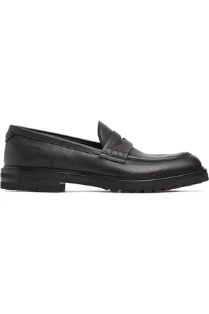 Dolce & Gabbana Formale Grained Leather Loafers