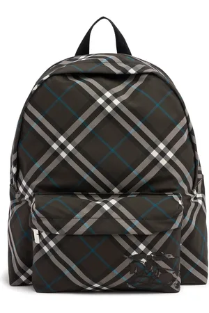 Burberry Check Essential Print Backpack