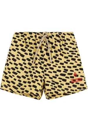 The Animals Observatory Printed Cotton Jersey Shorts
