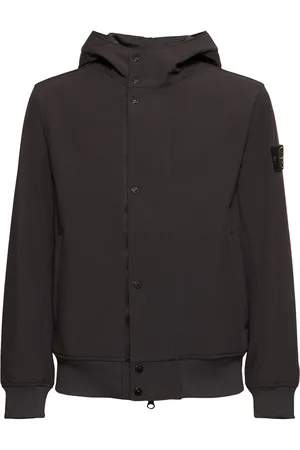 Stone Island Hooded Bomber Jacket