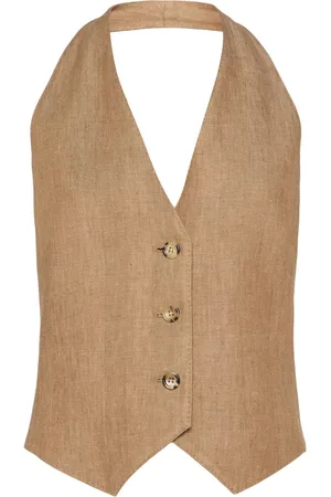 Max Mara Sauro Linen Vest