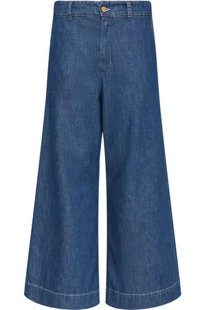 Max Mara Paul Cropped Denim Flared Jeans