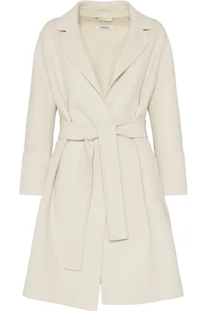 Max Mara Arona Belted Wool Midi Coat
