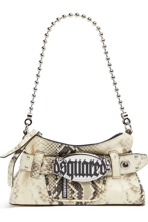 Dsquared2 Gothic Embossed Leather Clutch