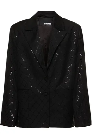 ROTATE Oversize Sequined Blazer