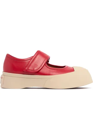 Marni 20mm Pablo Mary Jane Leather Shoes