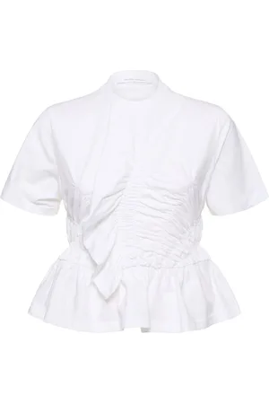 Cecilie Bahnsen Ace Cotton Blend Jersey T-shirt