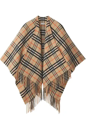 Burberry Charlotte Wool Blend Cape