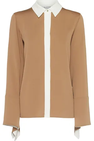 Max Mara Pio Washed Silk Charmeuse Shirt