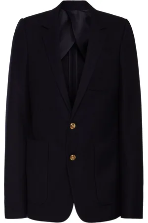 Alexander McQueen Wool Single Breasted Blazer