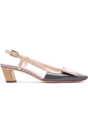 Roger Vivier 45mm Belle Vivier Patent Leather Heels
