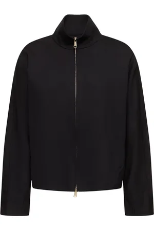 Max Mara Plava Neoprene Zip Jacket
