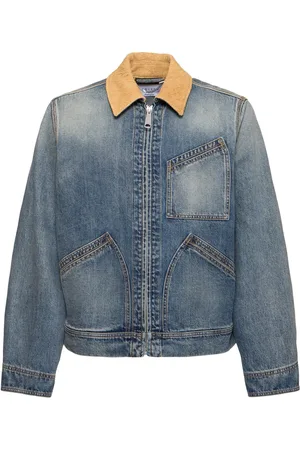 Alexander McQueen Cotton Denim Workwear Jacket