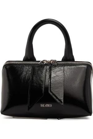 The Attico Mini Friday Crinkled Leather Bag