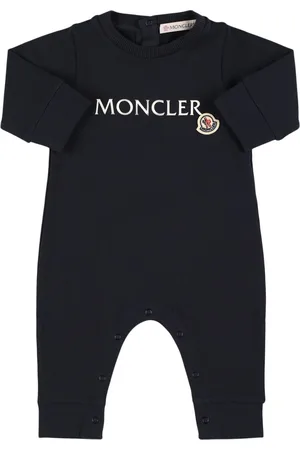 Moncler Logo Cotton Blend Romper