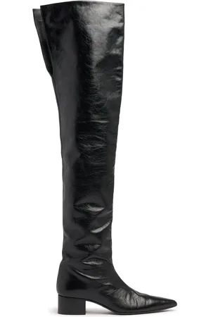 Khaite 40mm Andee Leather Over-the-knee Boots