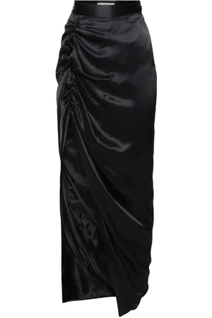 Vivienne Westwood Asymmetric Draped Satin Skirt