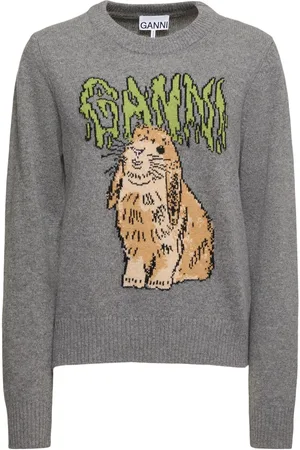 Ganni Wool Blend Sweater