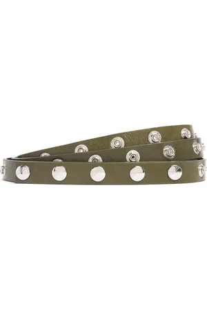 The Attico Studded Leather Belt