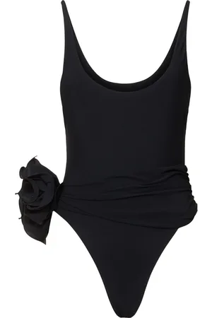 MAGDA BUTRYM Jersey Rose Detail One Piece Swimsuit