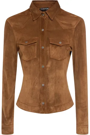 Tom Ford Suede Western Shirt