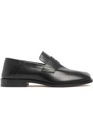 Maison Margiela Leather Tabi Loafers