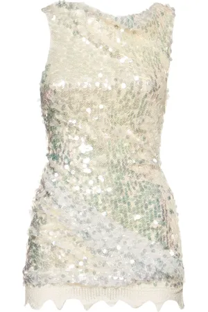 CHRISTOPHER ESBER Opaline Sequined Mini Dress