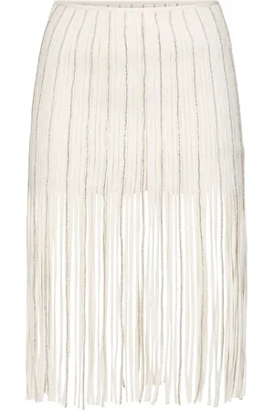 BLUMARINE Embellished Midi Skirt