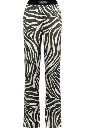 Tom Ford Printed Silk Satin Pajama Pants