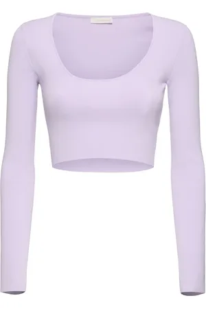 ZIMMERMANN Acacia Knit Viscose Blend Crop Top