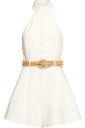 ZIMMERMANN Acacia Linen Playsuit
