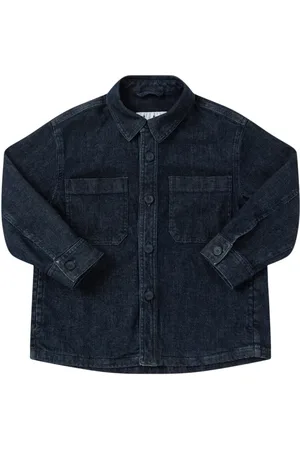 Il gufo Cotton Denim Overshirt