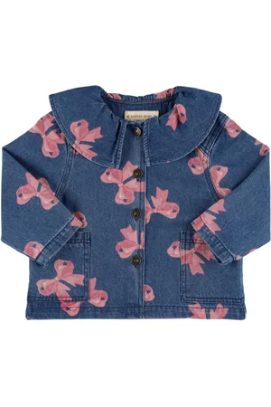 Konges Sløjd Printed Cotton Denim Jacket