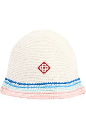 Casablanca Striped Crochet Hat