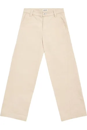 Lanvin Cotton Blend Twill Pants
