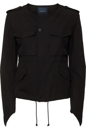 YOHJI YAMAMOTO Collarless Cotton Jacket