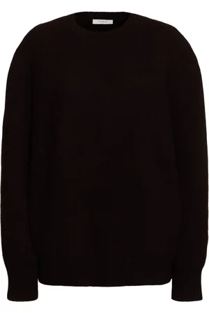 The Row Idea Silk Blend Knit Crewneck Sweater
