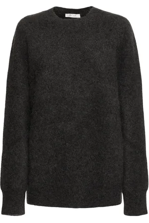 The Row Idea Silk Blend Knit Crewneck Sweater