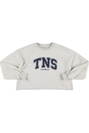 The New Society Printed Cotton Sweatshirt