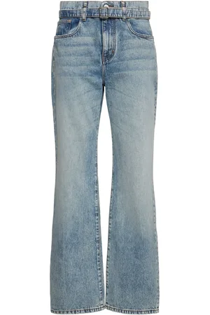 Proenza Schouler Ellsworth Denim Wide Jeans